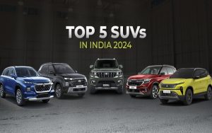 Top 5 SUVs in India market 2024