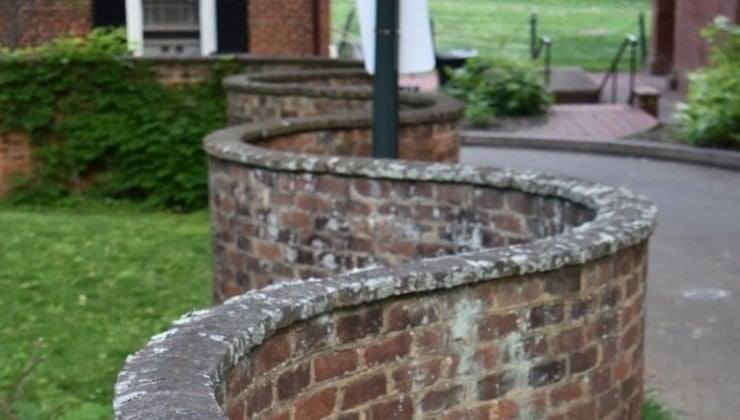 Picture of a wall in Charlottesville