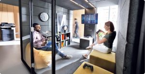 Creating A Productive Workspace With Modular Office Booths