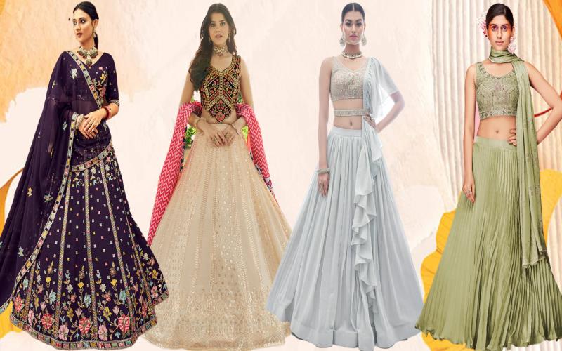 Order the Latest Lehenga Choli Designs Online Explore the Trendiest Collection at Hatkay
