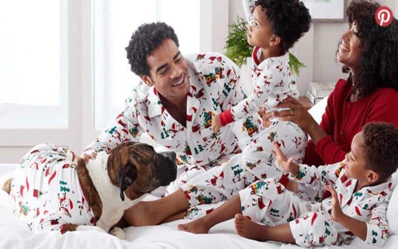 Matching Christmas Pajamas for Couples Cute and Cosy Ideas