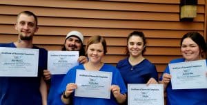 How long does CNA training typically take to complete?