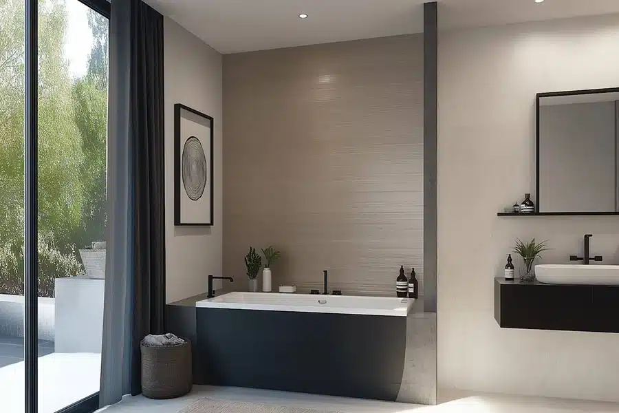 Seamless Bathtub Finish