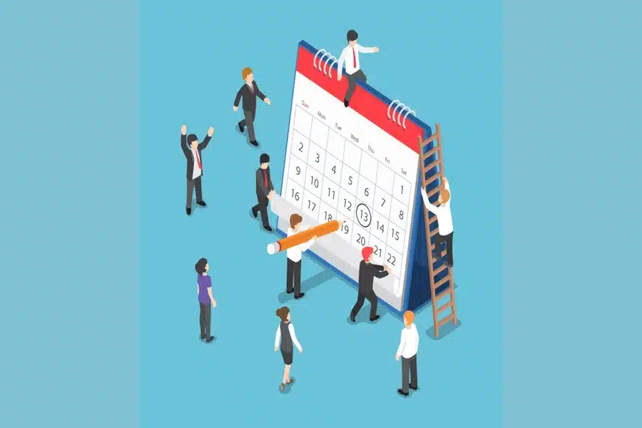 Planning timelines local moves vs long-distance move